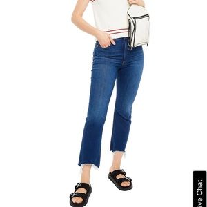 Rag & Bone Distressed high-rise kick-flare jeans